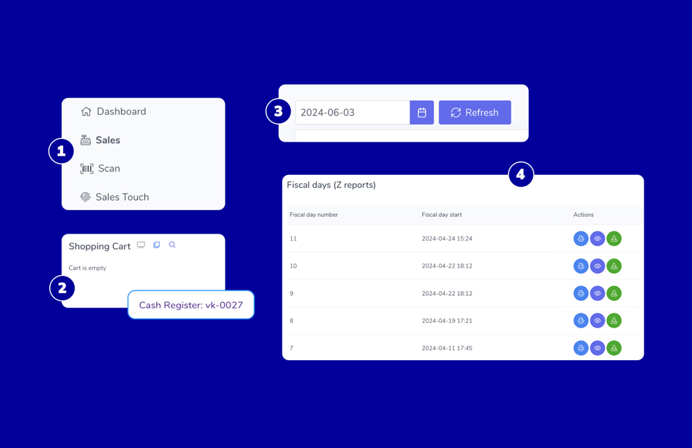 How to check fiscal operations through Paysera POS?