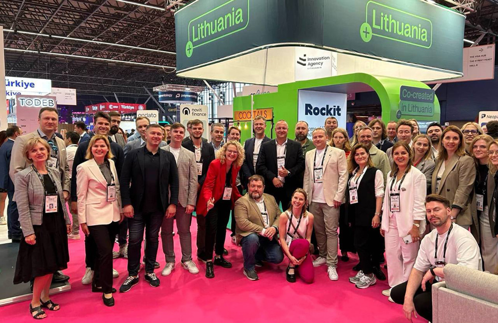 Lithuanian fintech companies at the Money 20/20 Amsterdam conference.