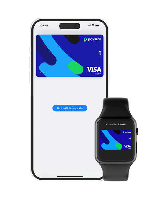 Apple pay su Visa kortele